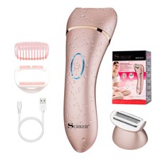 SURKER Épilateur pour femmes Épilateur sans fil Lady Shaver Pro Épilateur