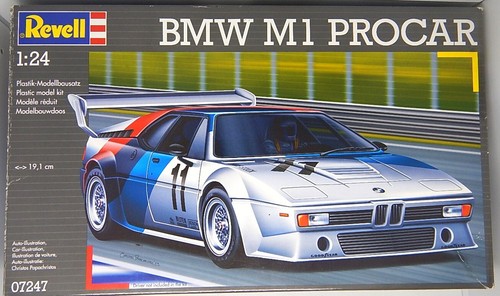 Revell bmw procar 24 - m1, 1/24