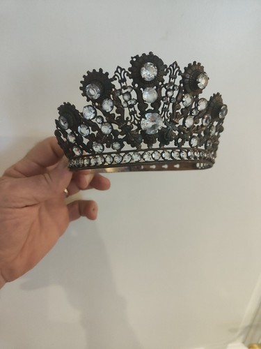 Couronne vierge xixè avec - vierge,