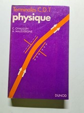 Terminales C.D.T physique | C. Chaussin A. Malevergne | Bon état