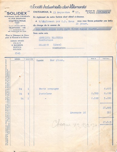 1957 societe industrielle - societe, des