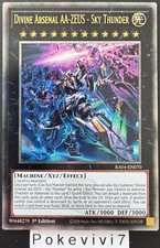 Carte YU-GI-OH! DIVINE ARSENAL AA-ZEUS - SKY THUNDER RA04-EN070 QCSR NEUF