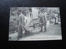 FRANCE - carte (reproduction) (bourbon-l archambault chaise a porteurs) (cy68)