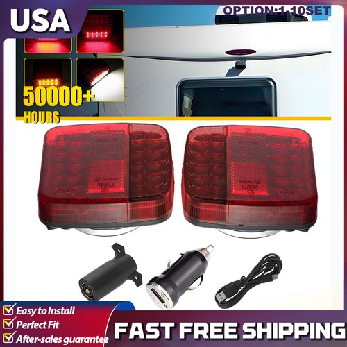 Red white amber led magnetic - amber,