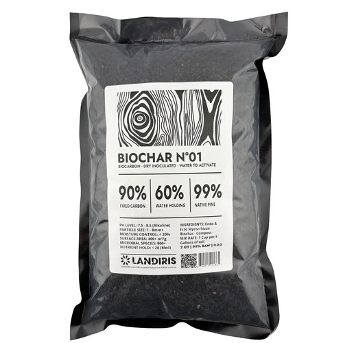 Biochar soil amendment 2qt - amendment, |