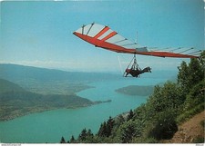 Sports - Deltaplane - Le Lac d'Annecy - Le lac vu du Col de la Forclaz - Carte N