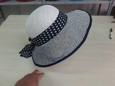 Chapeau bleu élégant - chapeau,