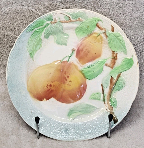 Assiette décoratif barbotine - assiette,