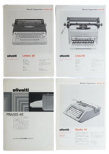 Olivetti Typewriter Catalogs