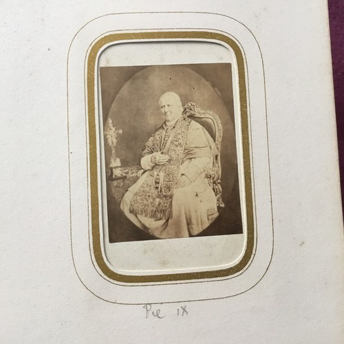 Photo cdv xixè - xixè, pape