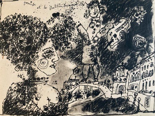 Belle gravure lithographie - gravure,