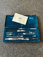Superbe coffret compas Kern