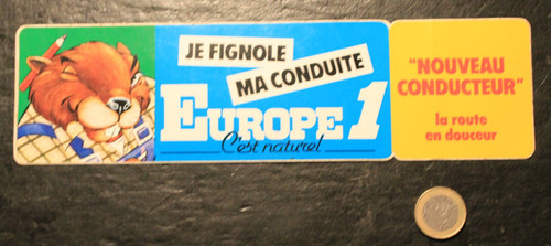 Autocollant sticker radio - sticker,