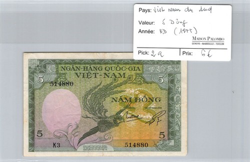 Billet viet nam - -, 5