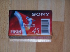 SONY VHS-C EC 45VG 45MIN