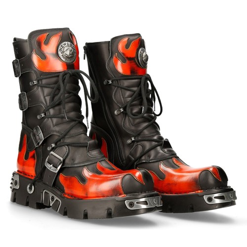 Bottes gothiques punk - heavy, en