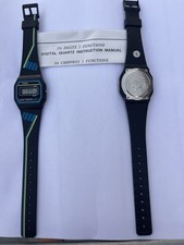 Montre LCD 33mm Boîtier Noir