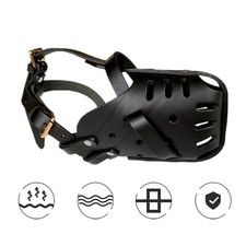 Bull English Terrier Muselière En Cuir Chien Allemand Pour Berger Forte Peau /