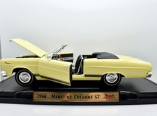 Miniature voiture Américaines auto 1:18 Mercury Cyclone diecast Modèle Static