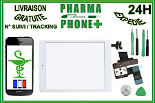 ECRAN TACTILE DIGITIZER IPAD MINI BLANC + ADHESIF COLLER + NAPPE BOUTON HOME