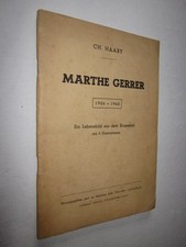 ALSACE: MARTHE GERRER