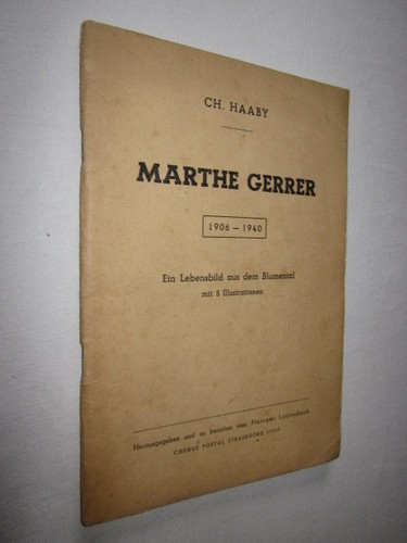 Alsace marthe gerrer - marthe,