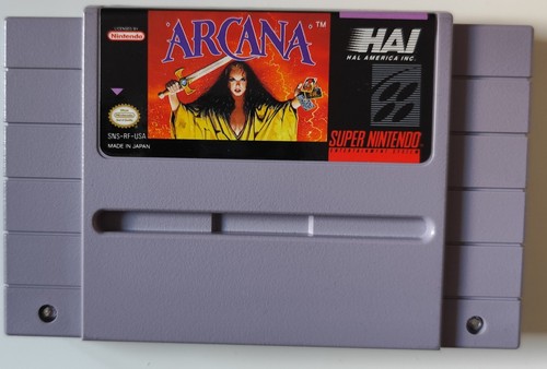 Arcana super nintendo - arcana,