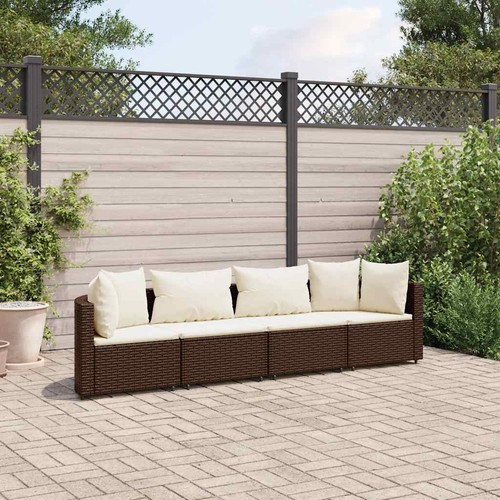 Salon jardin avec coussins - jardin,