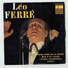 Léo FERRE Vinyle 45T EP NOTRE