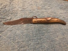 Vendetta Corse Couteau Pliant Ancien De Collection