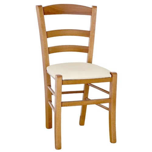 Chaise bois paesana noyer - en,