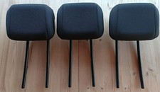 3 appuie-tête noir siege