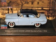 miniature 1/43 Simca Aronde Grand Large, rue de la Paix 1956 TBE