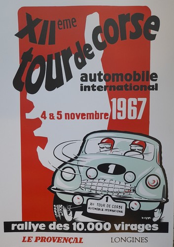 Course automobile tour de - -,