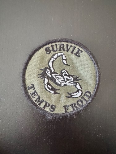 Patch velcro rond - rond, survie