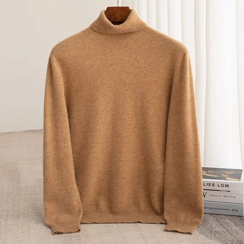 Pull col roulé - , en