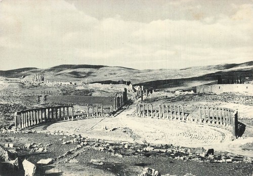 Jordanie jerash vieille - la,