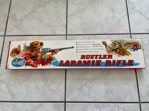 Ancien jouet carabine rustler - ancien,