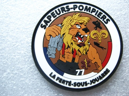 Ecusson pvc collection sapeurs - pvc,