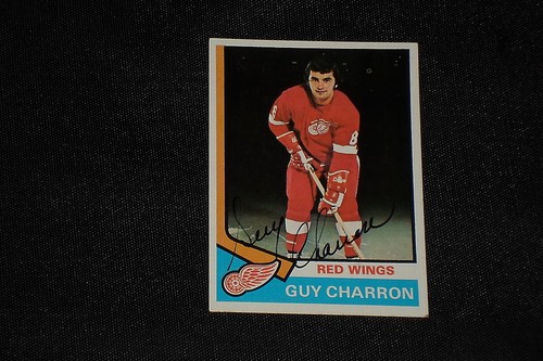 Guy charron 1974 topps - charron,