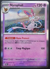Carte Pokémon HOLO Nymphali 040/131 PRE EV8.5 Evolutions Prismatiques FR NEUVE