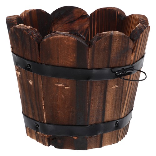 Pot fleurs baril de - fleurs, baril,