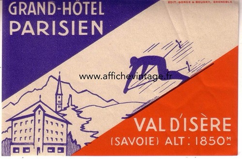 Affiche poster alpes - affiche,