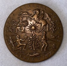Medaille bronze salon - ",