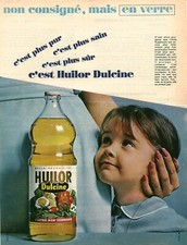 Publicité ancienne huile