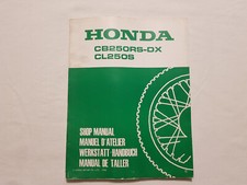 Honda : Manuel d'atelier CB