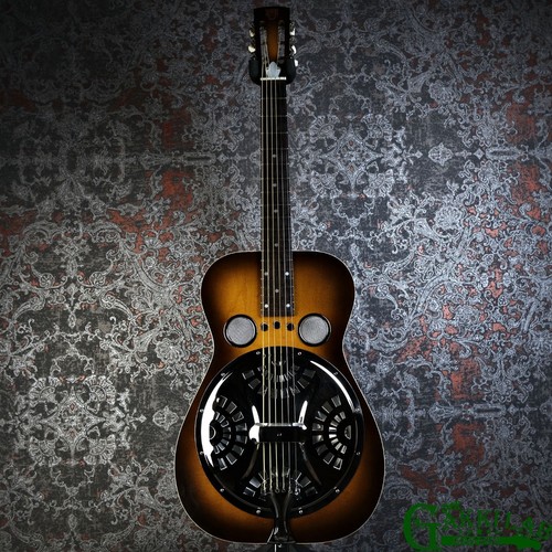 Guitare résonateur col rond