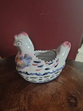 Poule renoleau faïencerie - poule,