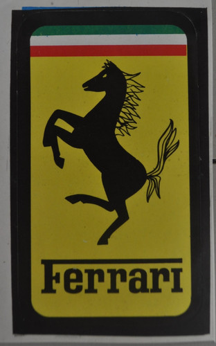 Sticker emblème ferrari - sticker,