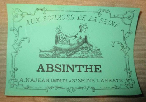 Ancienne étiquette absinthe - ancienne,
